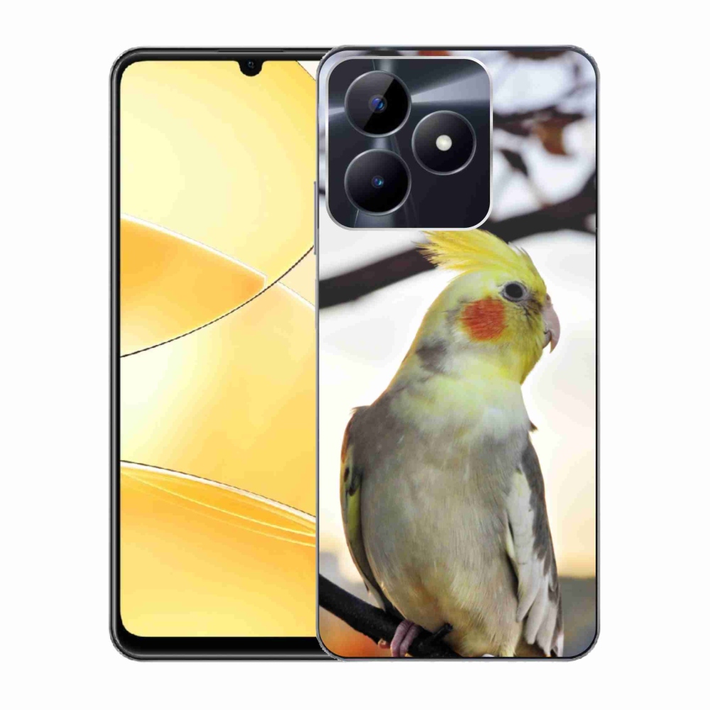 Gélový kryt mmCase na Realme C51/C53 - papagáj korela