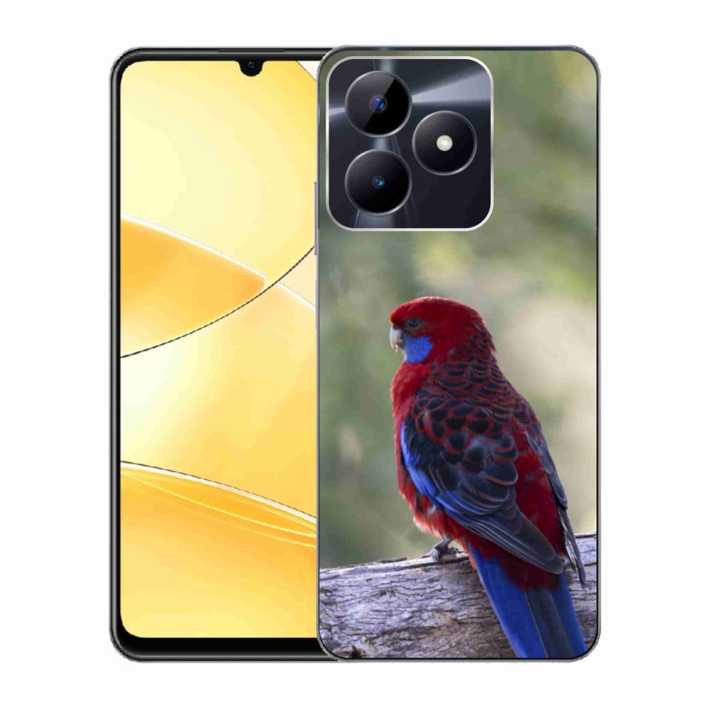 Gélový kryt mmCase na Realme C51/C53 - papagáj rosela
