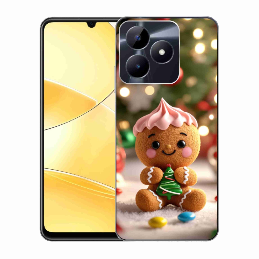 Gélový kryt mmCase na Realme C51/C53 - perníček
