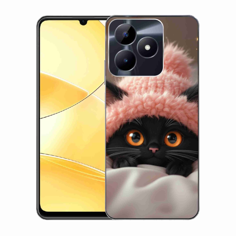 Gélový kryt mmCase na Realme C51/C53 - roztomilé mačiatko 7