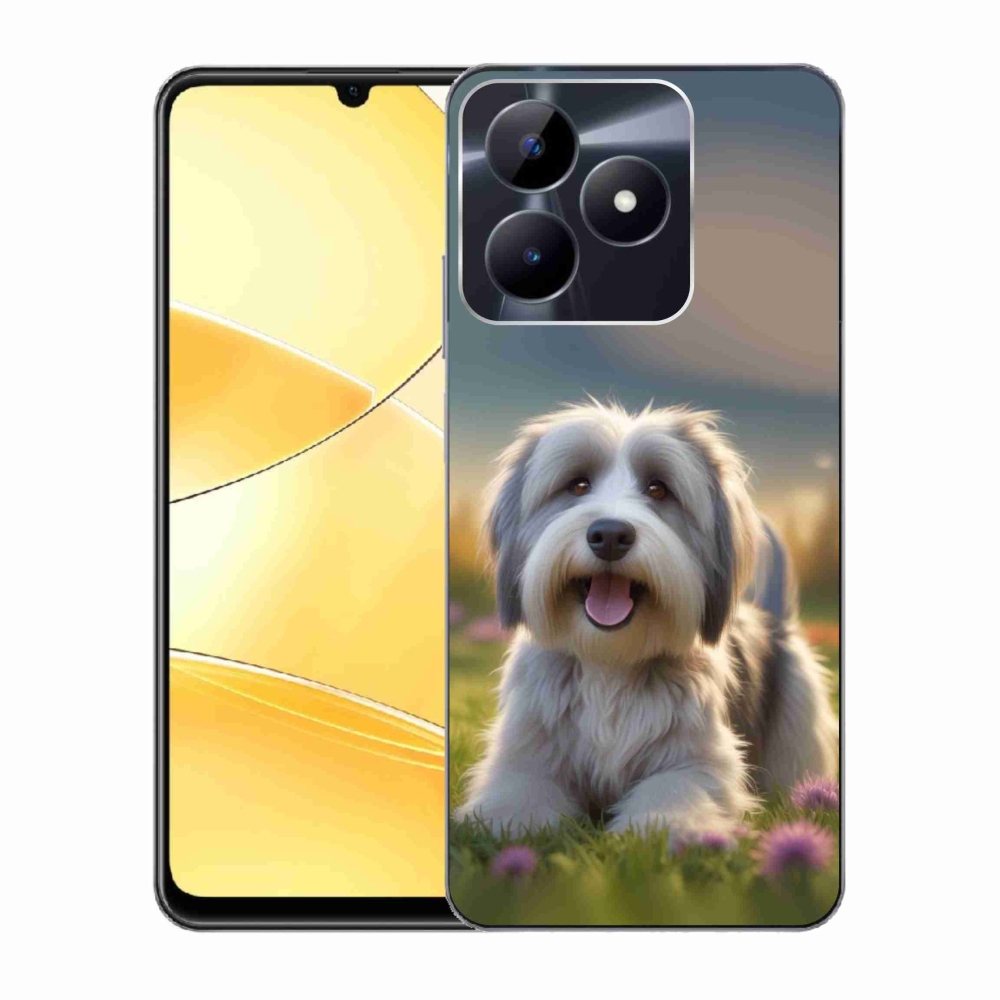 Gélový kryt mmCase na Realme C51/C53 - roztomilý havanský psík