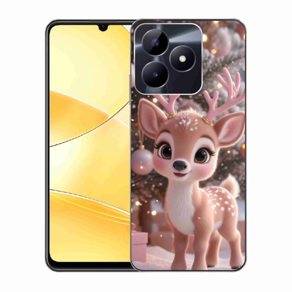 Gélový kryt mmCase na Realme C51/C53 - roztomilý sob