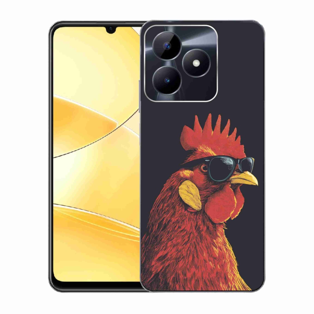 Gélový kryt mmCase na Realme C51/C53 - štýlový kohút