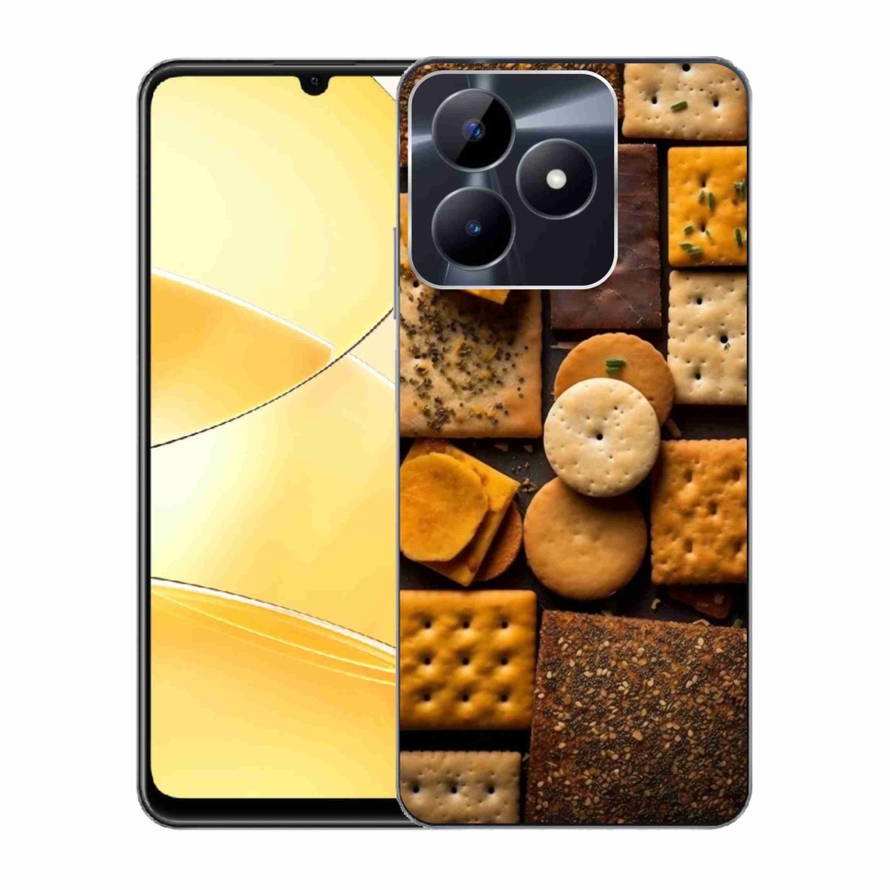 Gélový kryt mmCase na Realme C51/C53 - sušienky