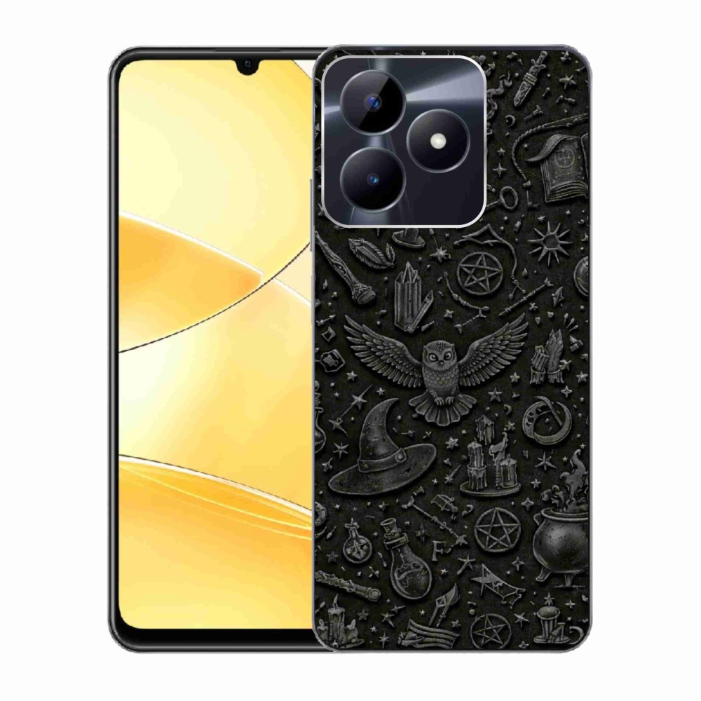 Gélový kryt mmCase na Realme C51/C53 - tmavý magický svet