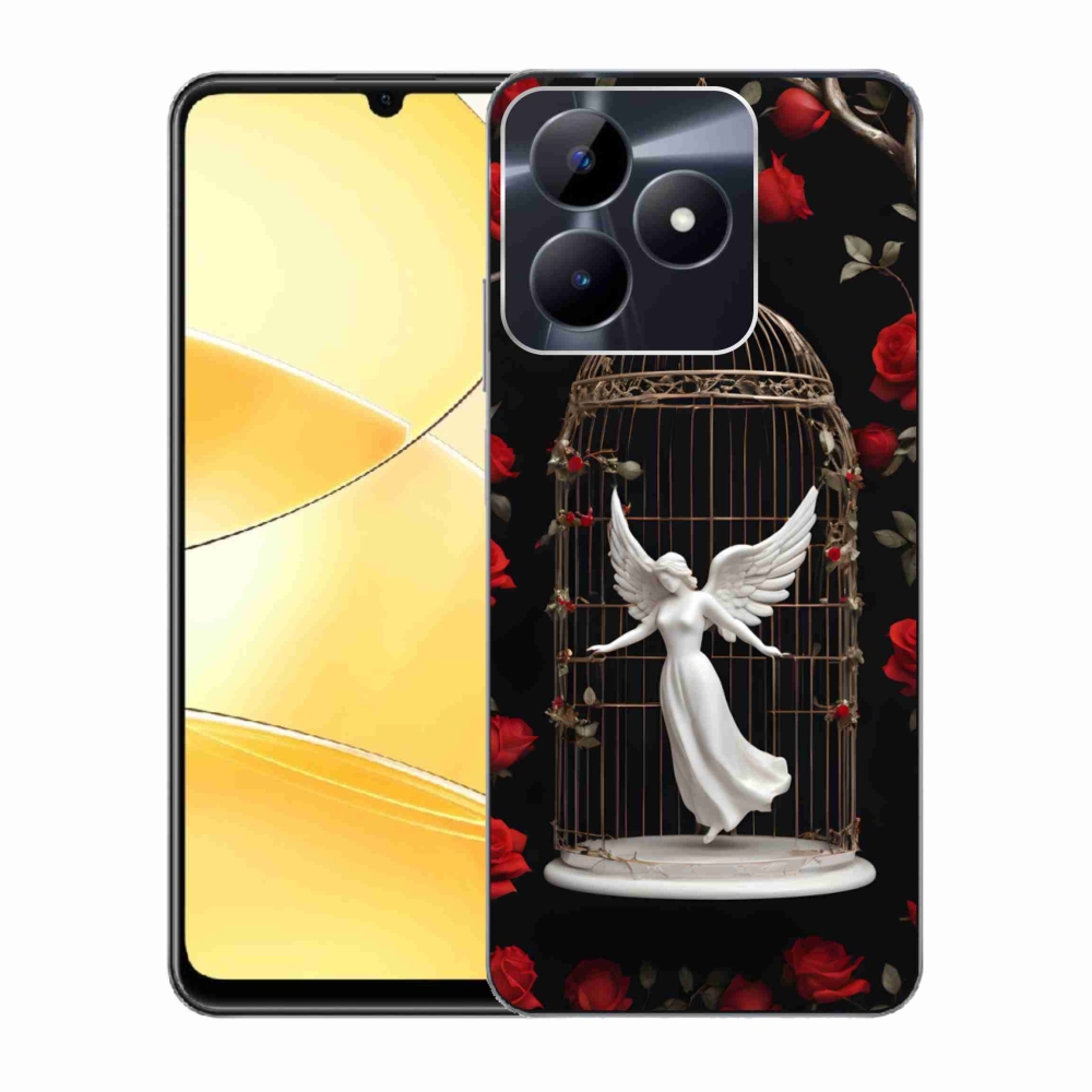 Gélový kryt mmCase na Realme C51/C53 - uväznený anjel