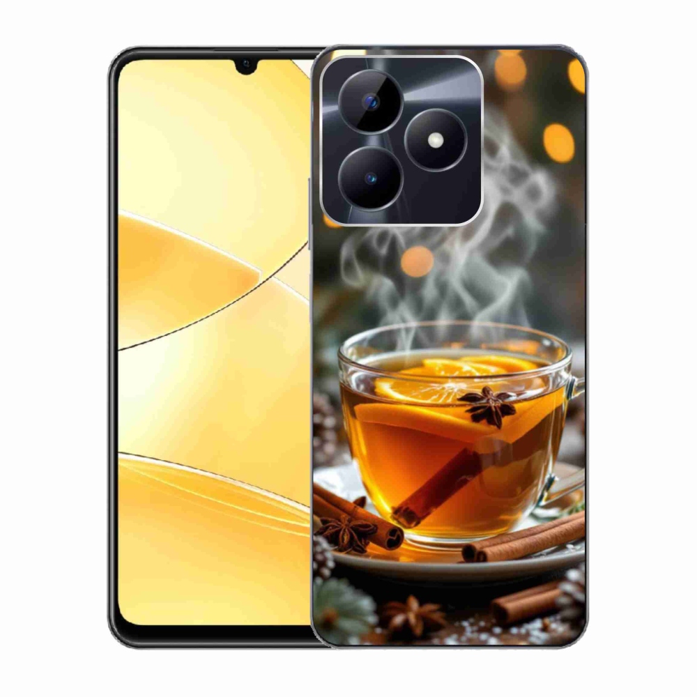 Gélový kryt mmCase na Realme C51/C53 - vianočný punč