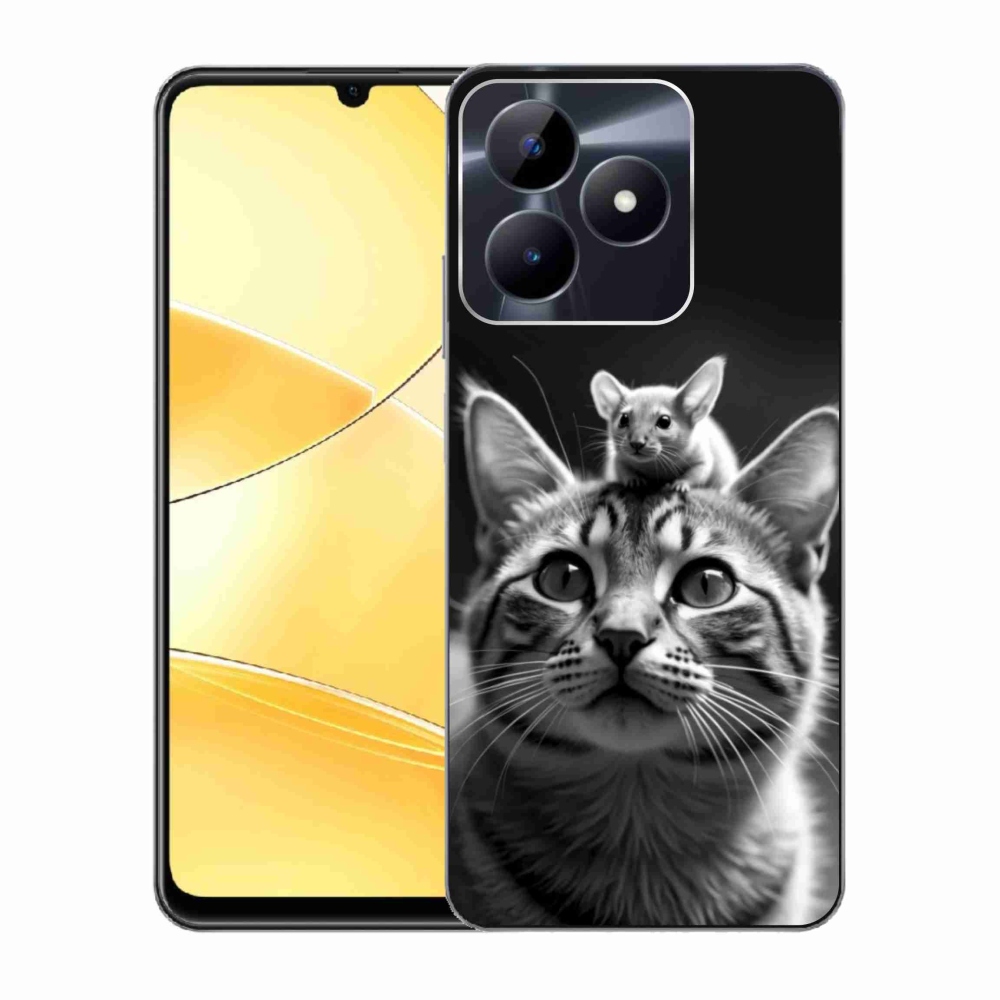 Gélový kryt mmCase na Realme C51/C53 - zvieracie priateľstvo 2