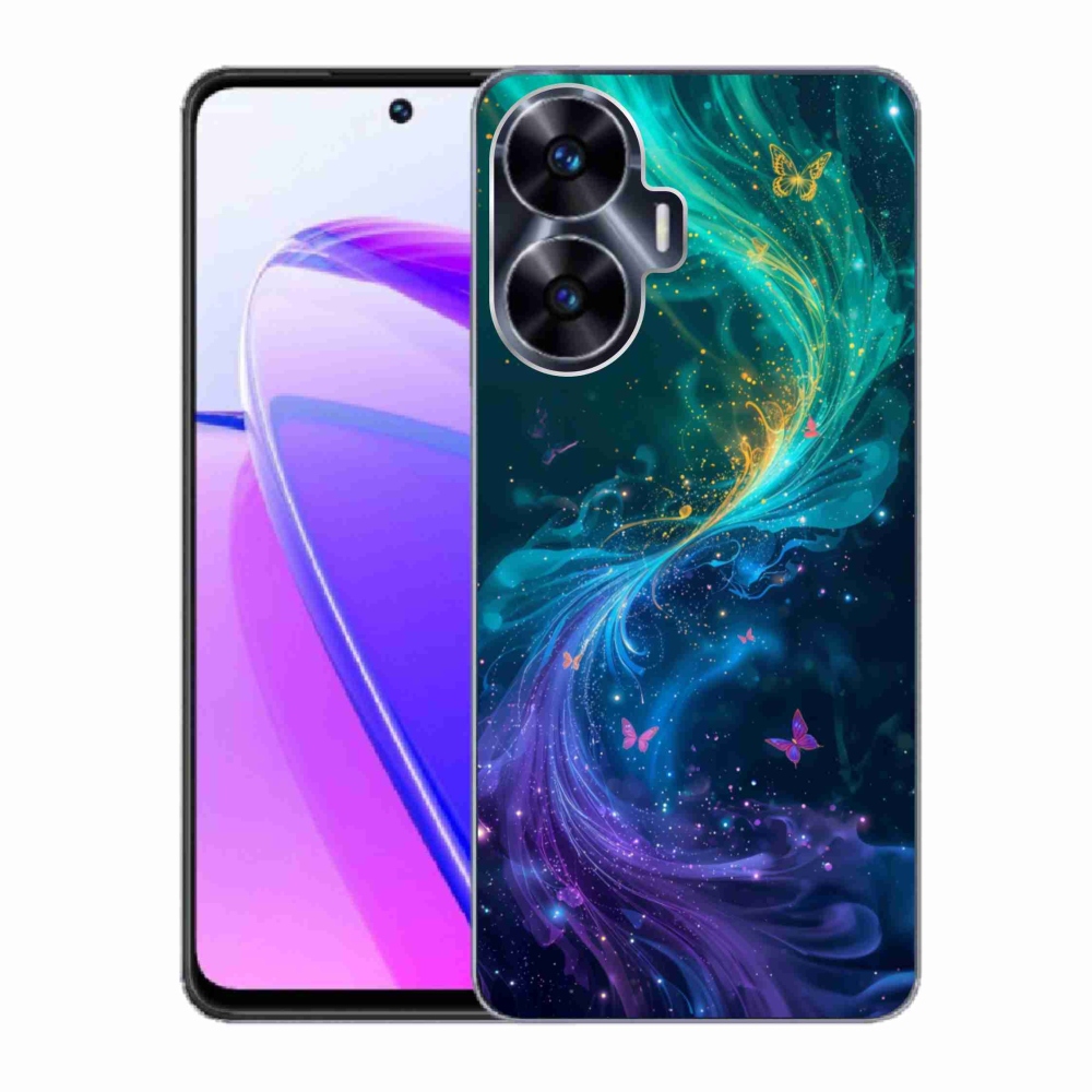 Gélový kryt mmCase na Realme C55 - abstraktný motív 31