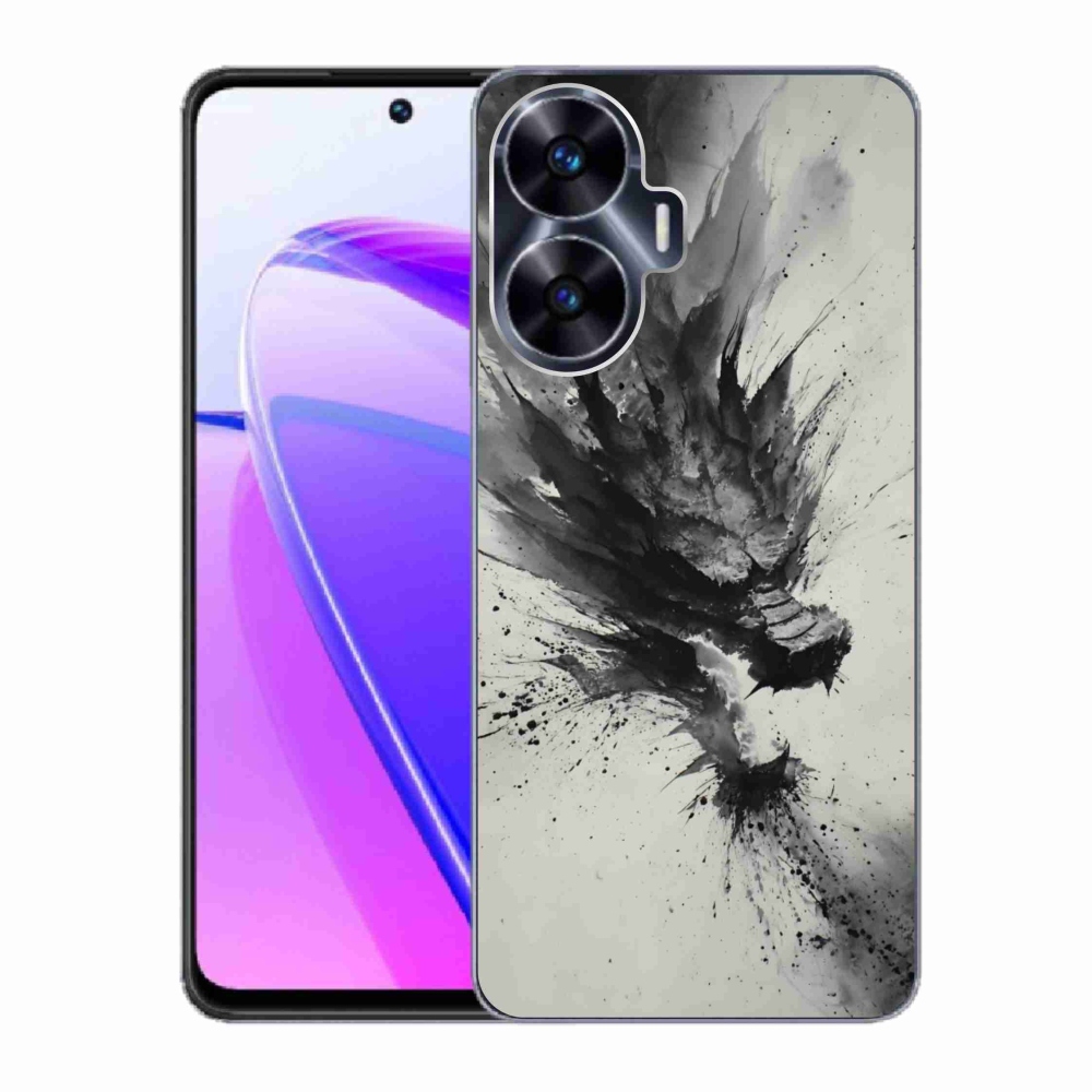 Gélový kryt mmCase na Realme C55 - abstraktný motív 32