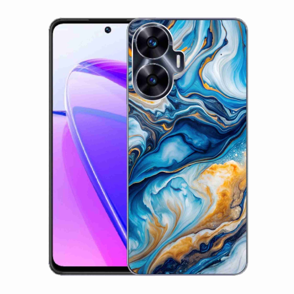 Gélový kryt mmCase na Realme C55 - abstraktný motív 34