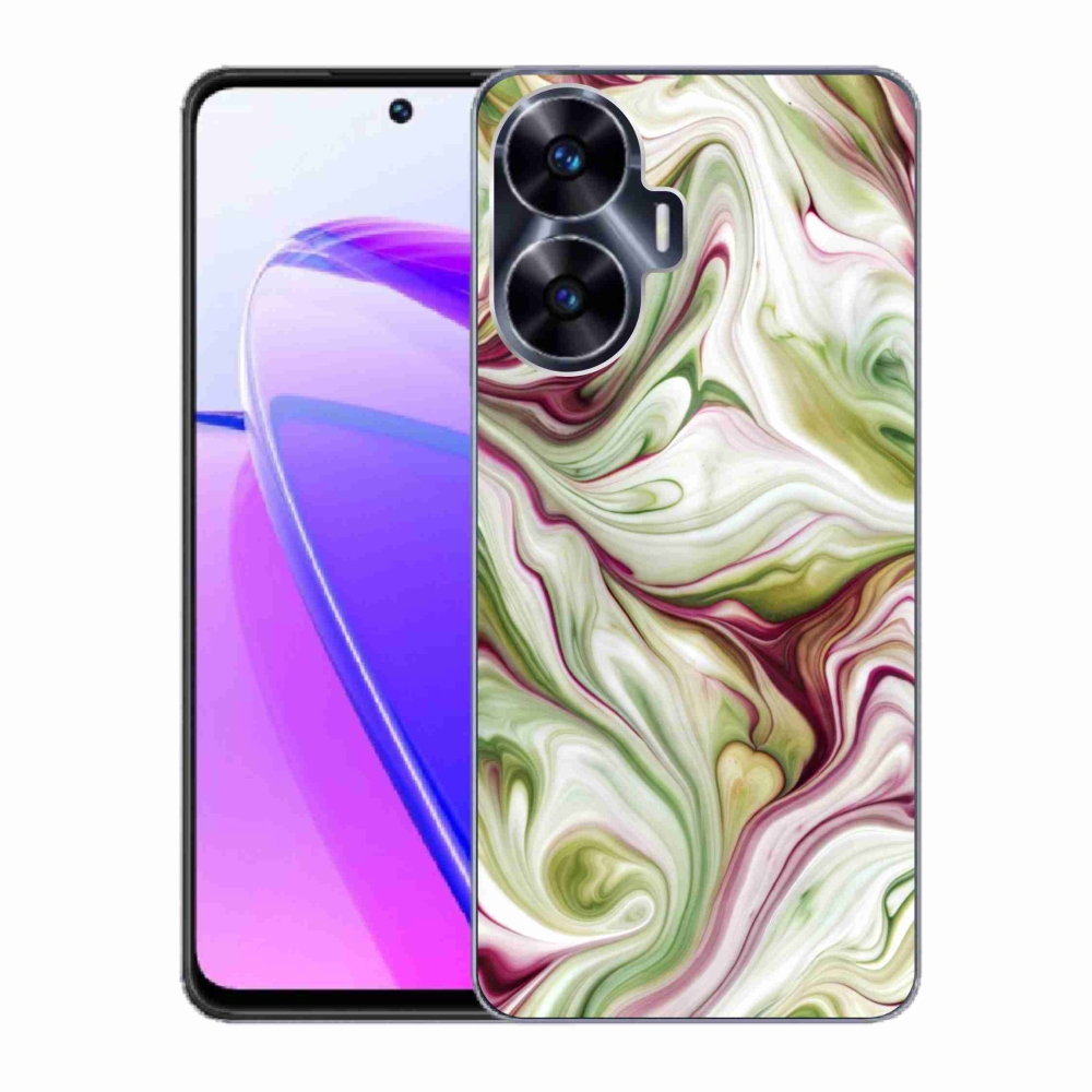 Gélový kryt mmCase na Realme C55 - abstraktný motív 36