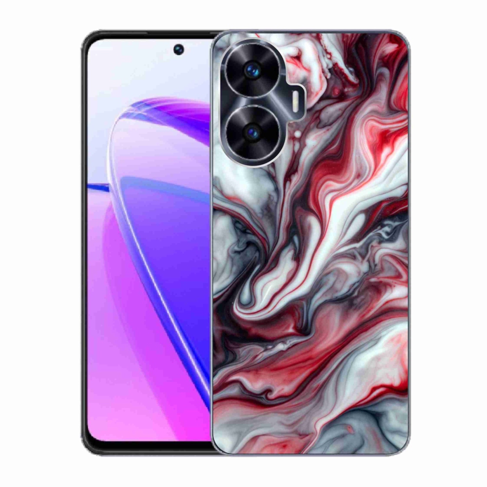Gélový kryt mmCase na Realme C55 - abstraktný motív 37