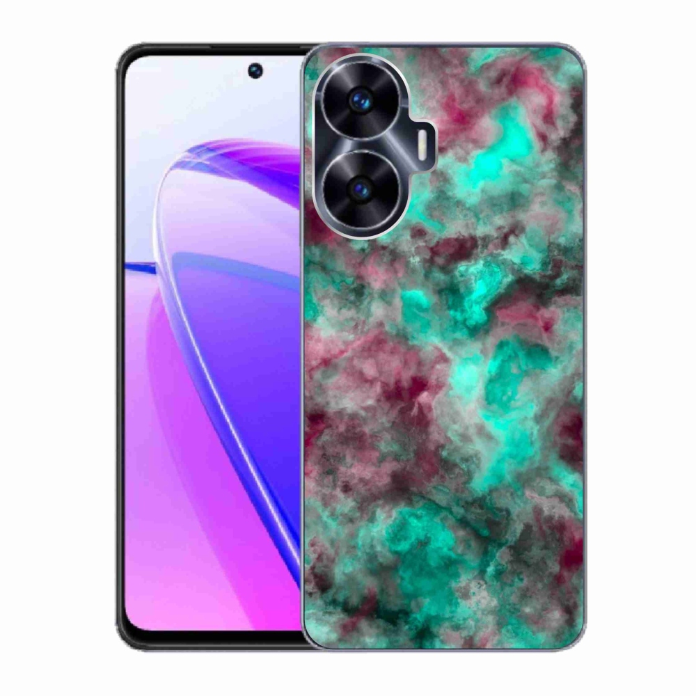 Gélový kryt mmCase na Realme C55 - abstraktný motív 39