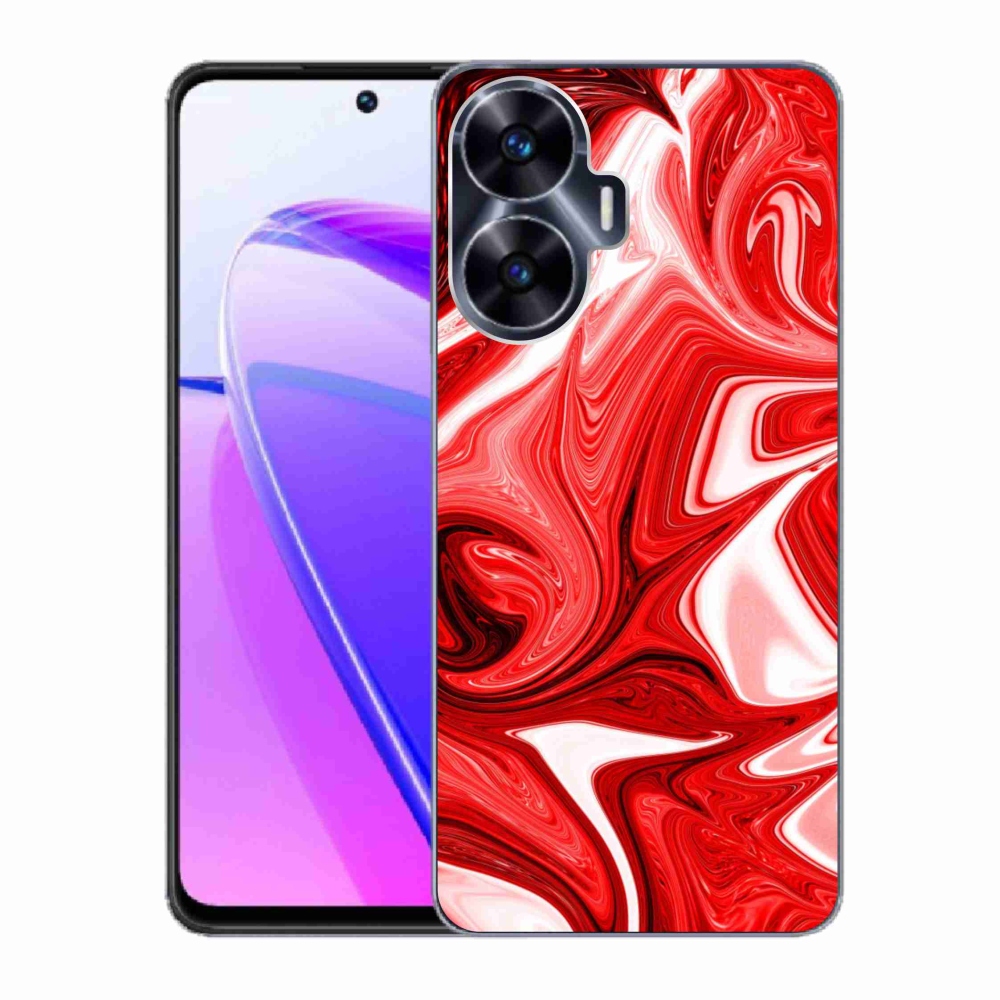 Gélový kryt mmCase na Realme C55 - abstraktný motív 43