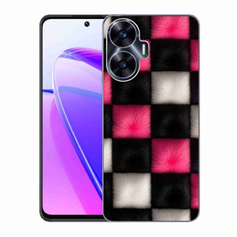 Gélový kryt mmCase na Realme C55 - abstraktný motív 44