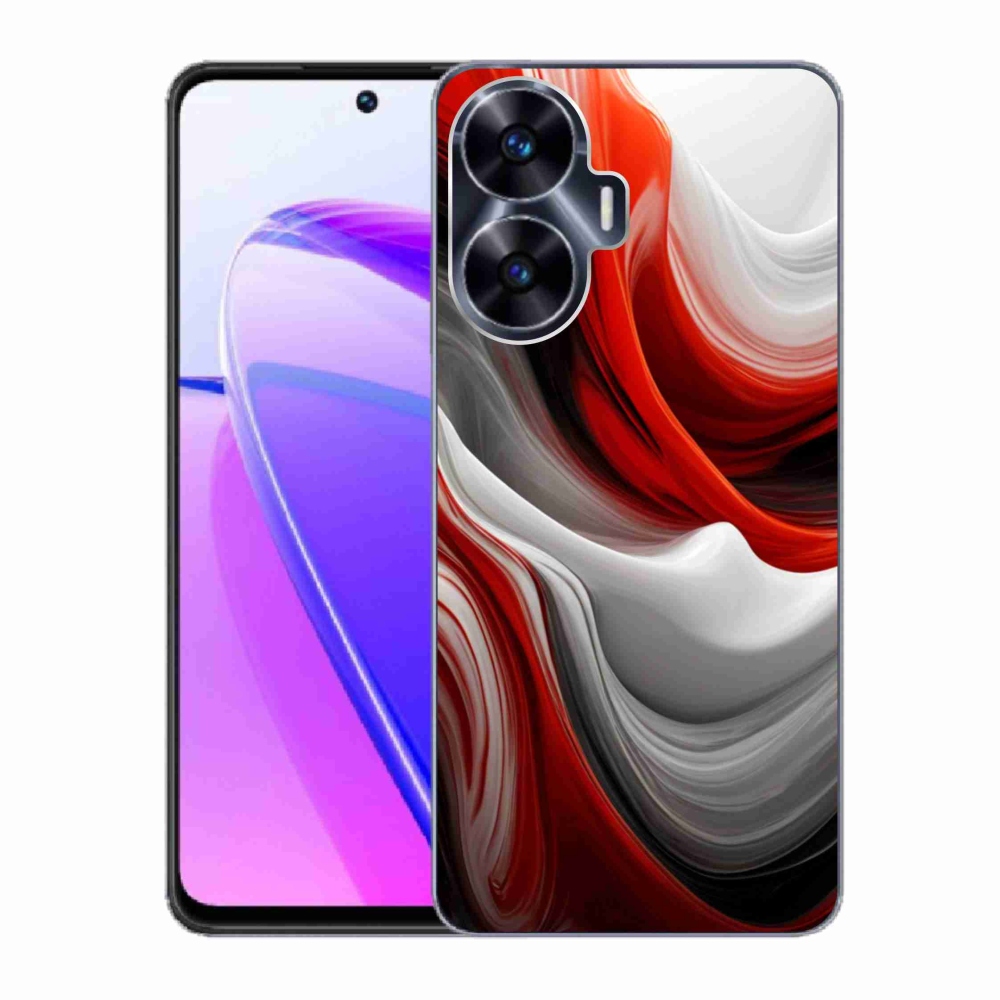 Gélový kryt mmCase na Realme C55 - abstraktný motív 47