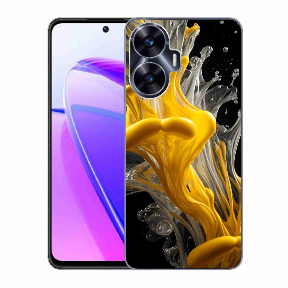 Gélový kryt mmCase na Realme C55 - abstraktný motív 48
