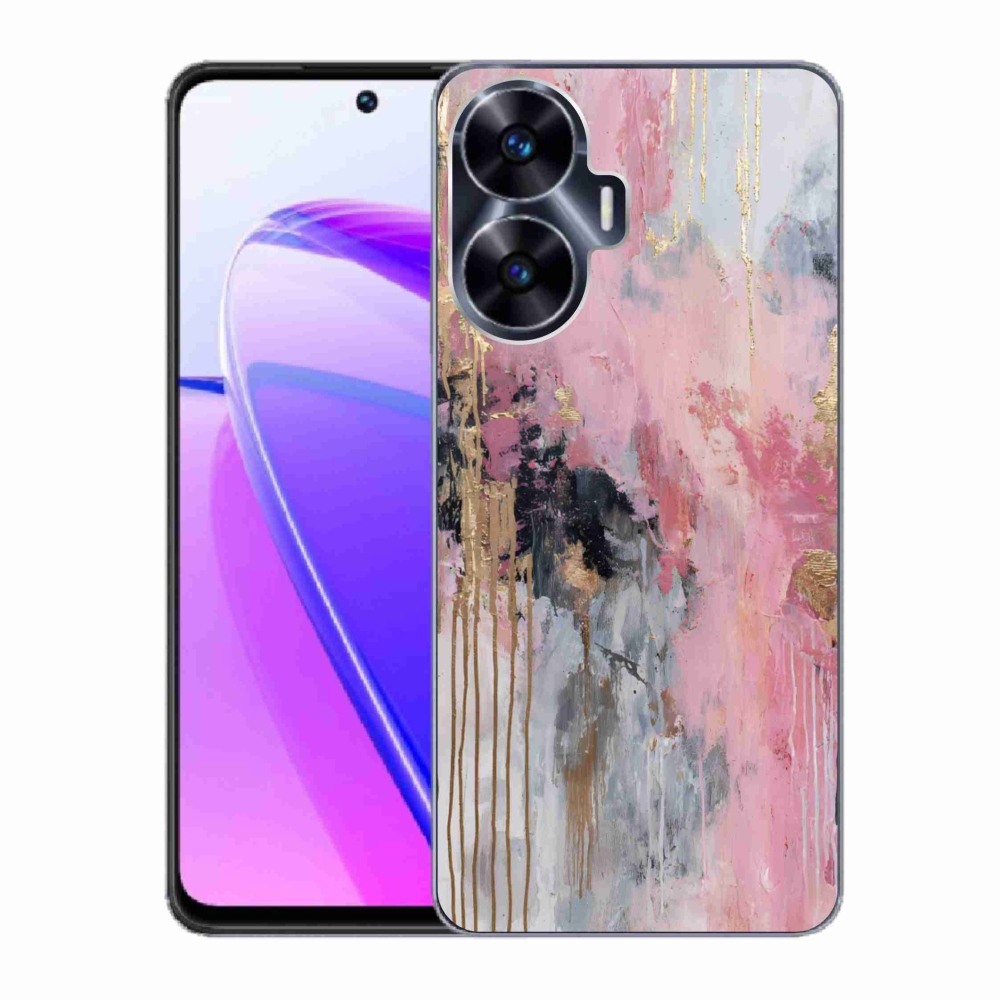 Gélový kryt mmCase na Realme C55 - abstraktný motív 49
