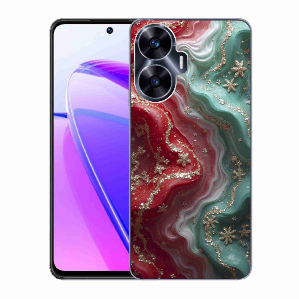 Gélový kryt mmCase na Realme C55 - abstraktný motív 54