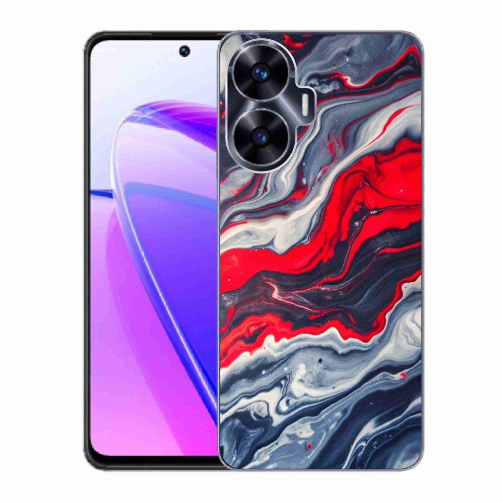 Gélový kryt mmCase na Realme C55 - abstraktný motív 59