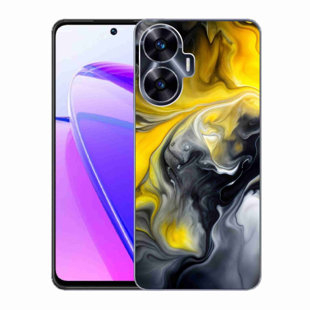 Gélový kryt mmCase na Realme C55 - abstraktný motív 60