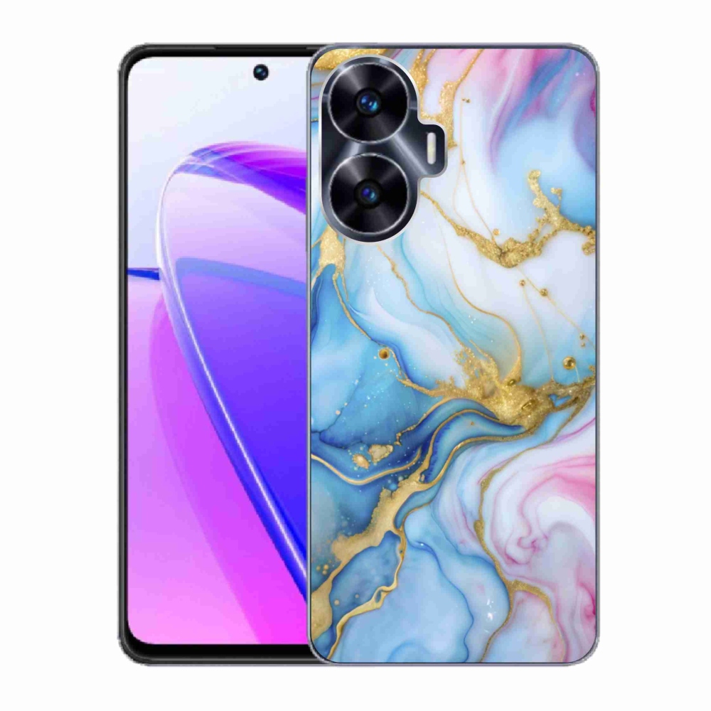 Gélový kryt mmCase na Realme C55 - abstraktný motív 61