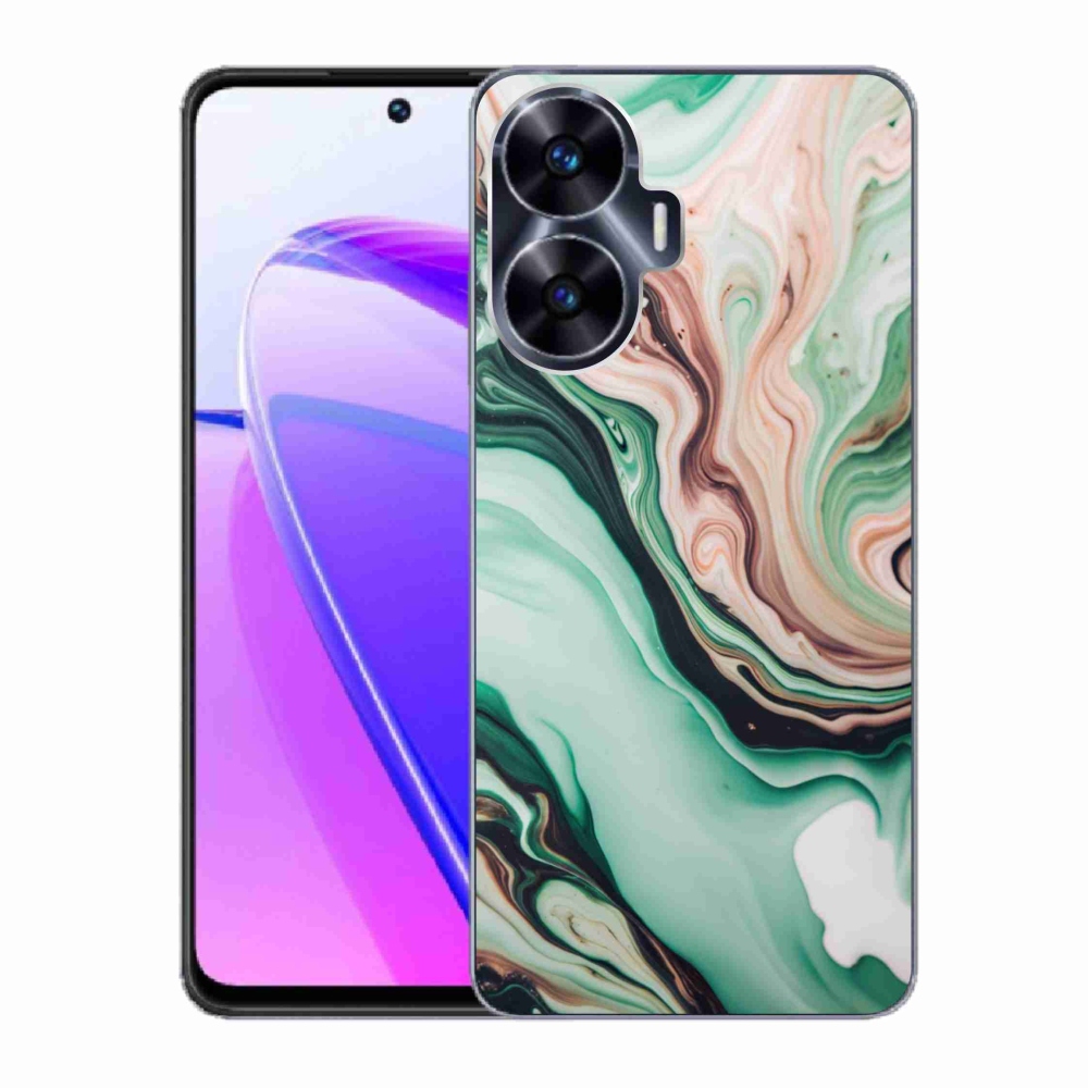 Gélový kryt mmCase na Realme C55 - abstraktný motív 62