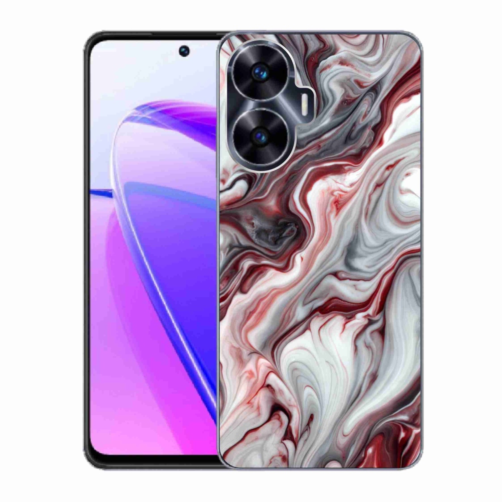 Gélový kryt mmCase na Realme C55 - abstraktný motív 64