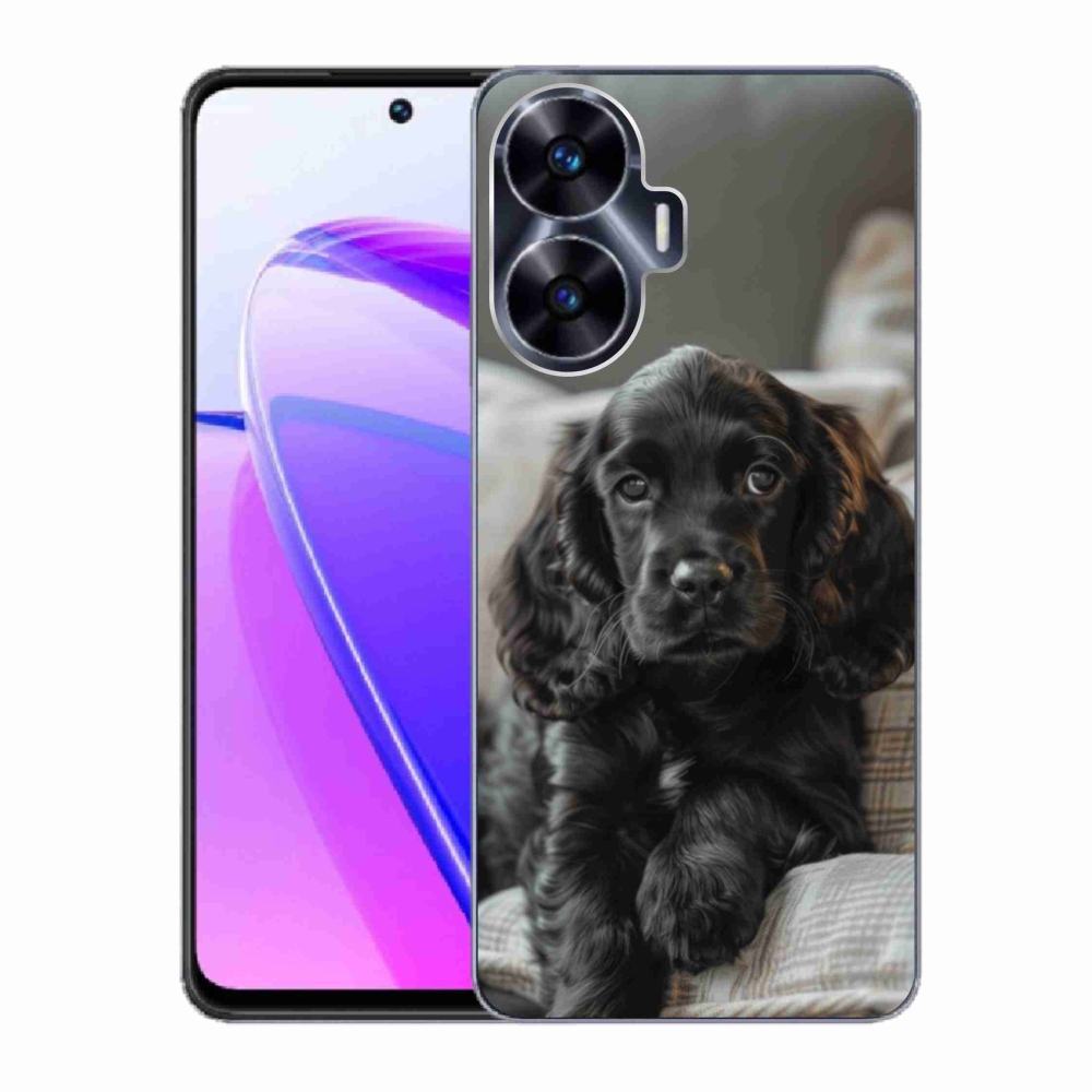 Gélový kryt mmCase na Realme C55 - anglický kokeršpaniel