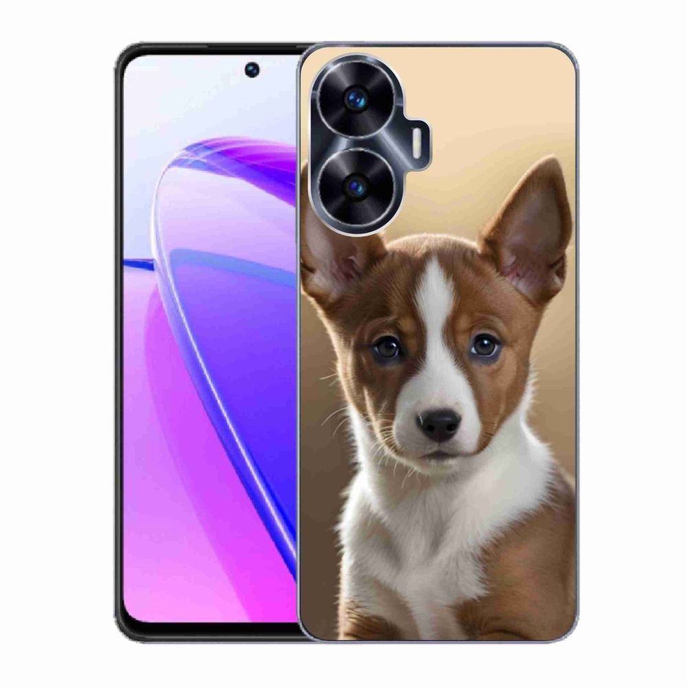 Gélový kryt mmCase na Realme C55 - basenji
