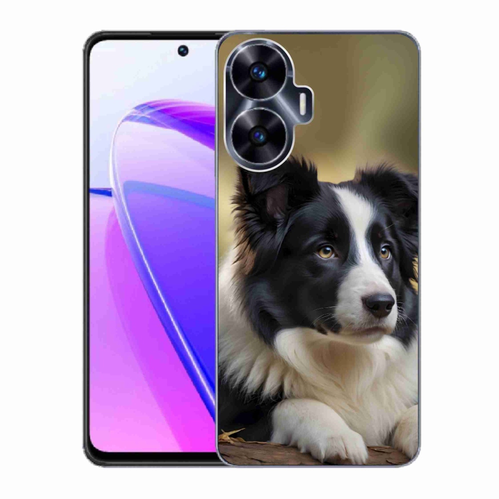 Gélový kryt mmCase na Realme C55 - border kólia 2