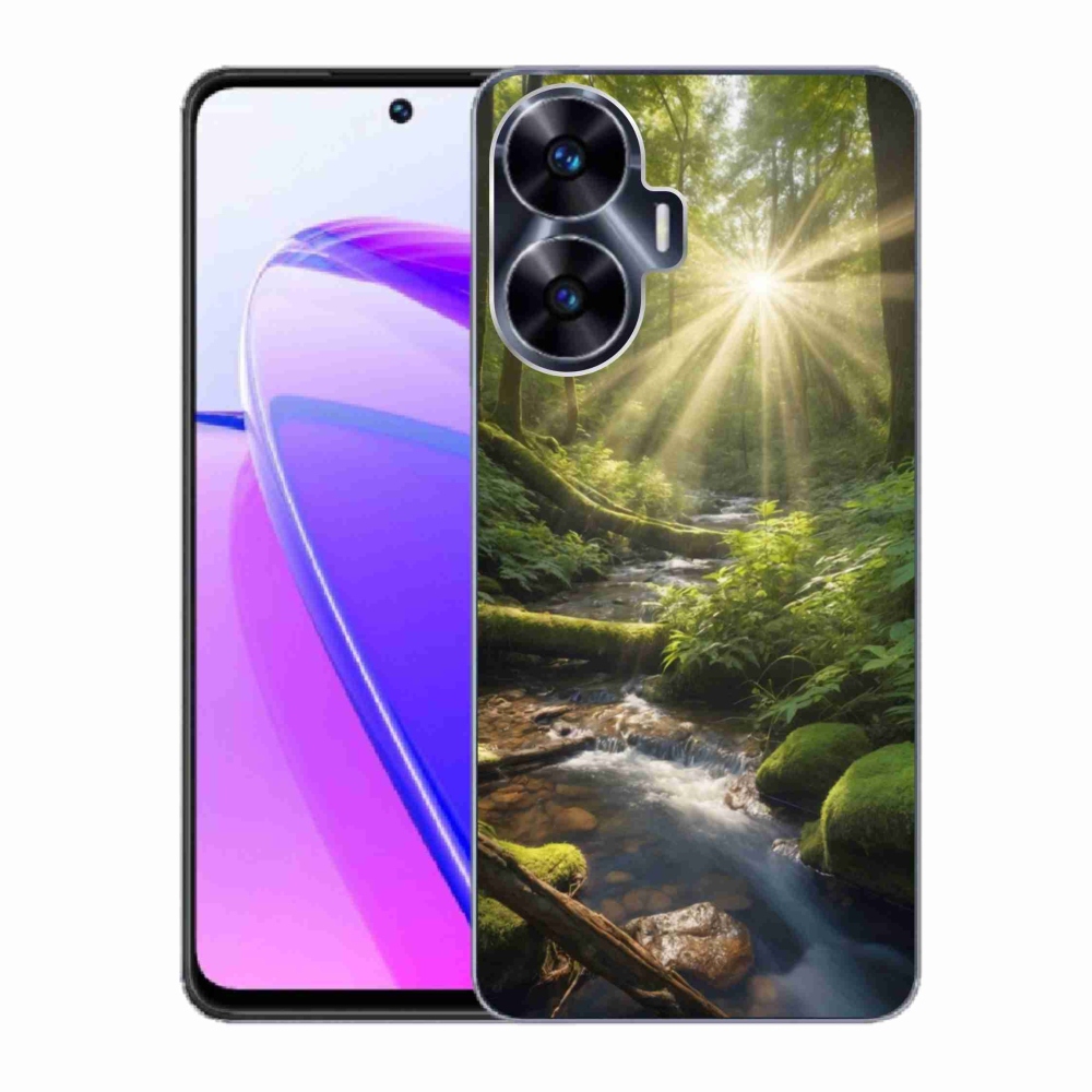 Gélový kryt mmCase na Realme C55 - hlbina lesa