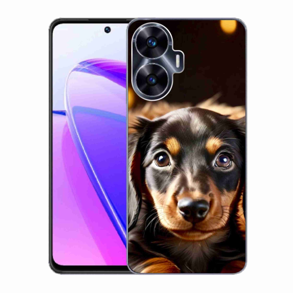 Gélový kryt mmCase na Realme C55 - jazvečík