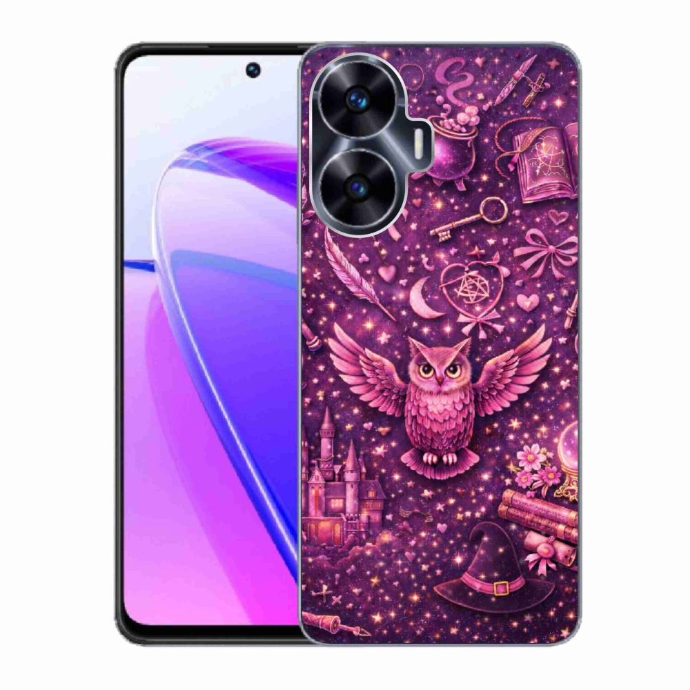 Gélový kryt mmCase na Realme C55 - magický svet