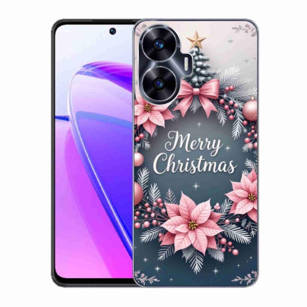 Gélový kryt mmCase na Realme C55 - merry christmas