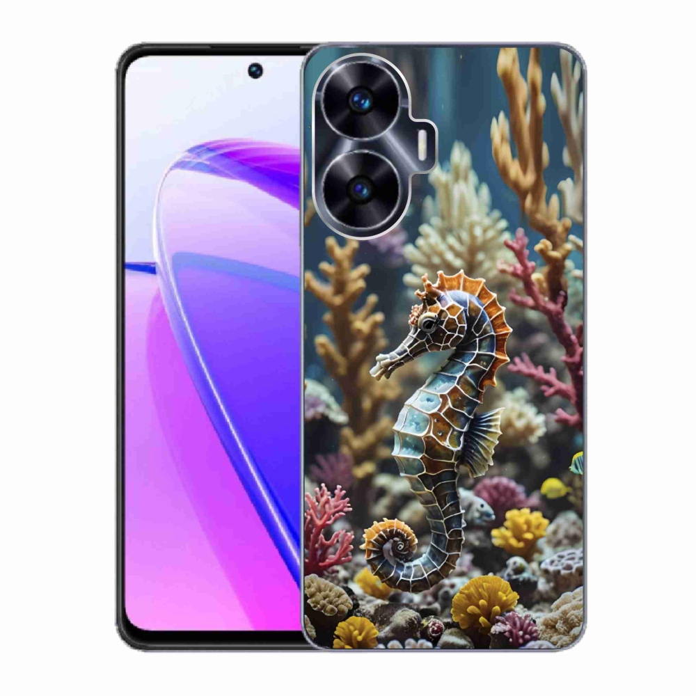 Gélový kryt mmCase na Realme C55 - morský koník 2