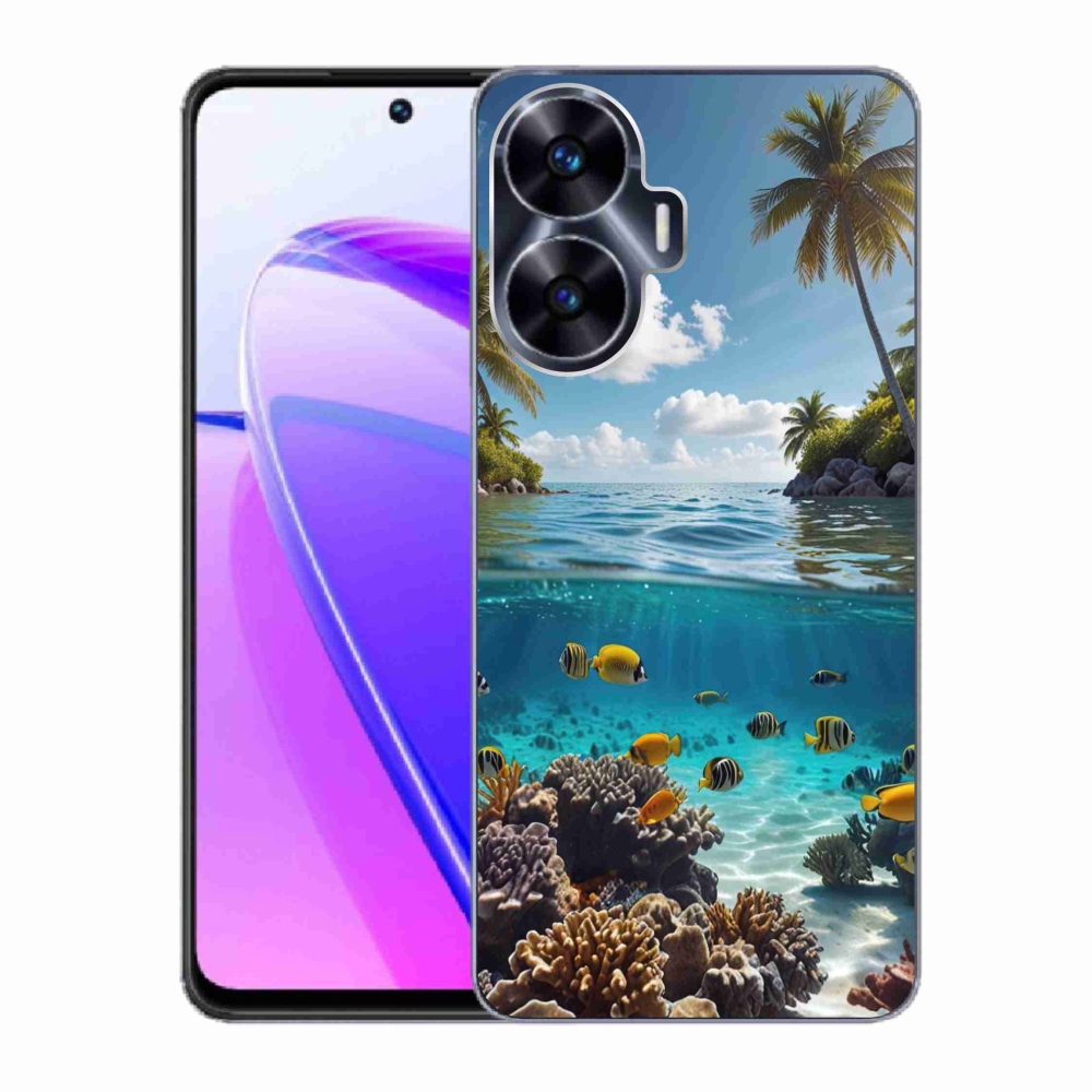 Gélový kryt mmCase na Realme C55 - morský svet 4