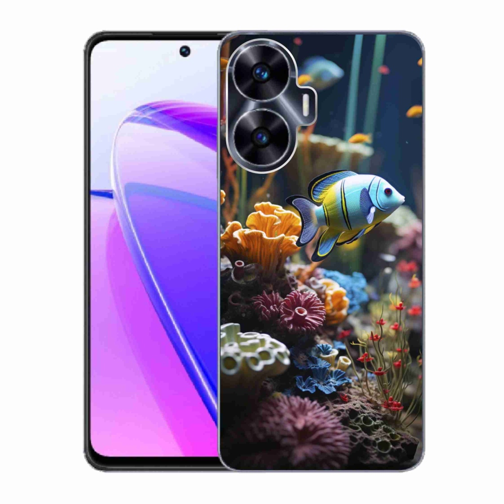 Gélový kryt mmCase na Realme C55 - morský svet 5