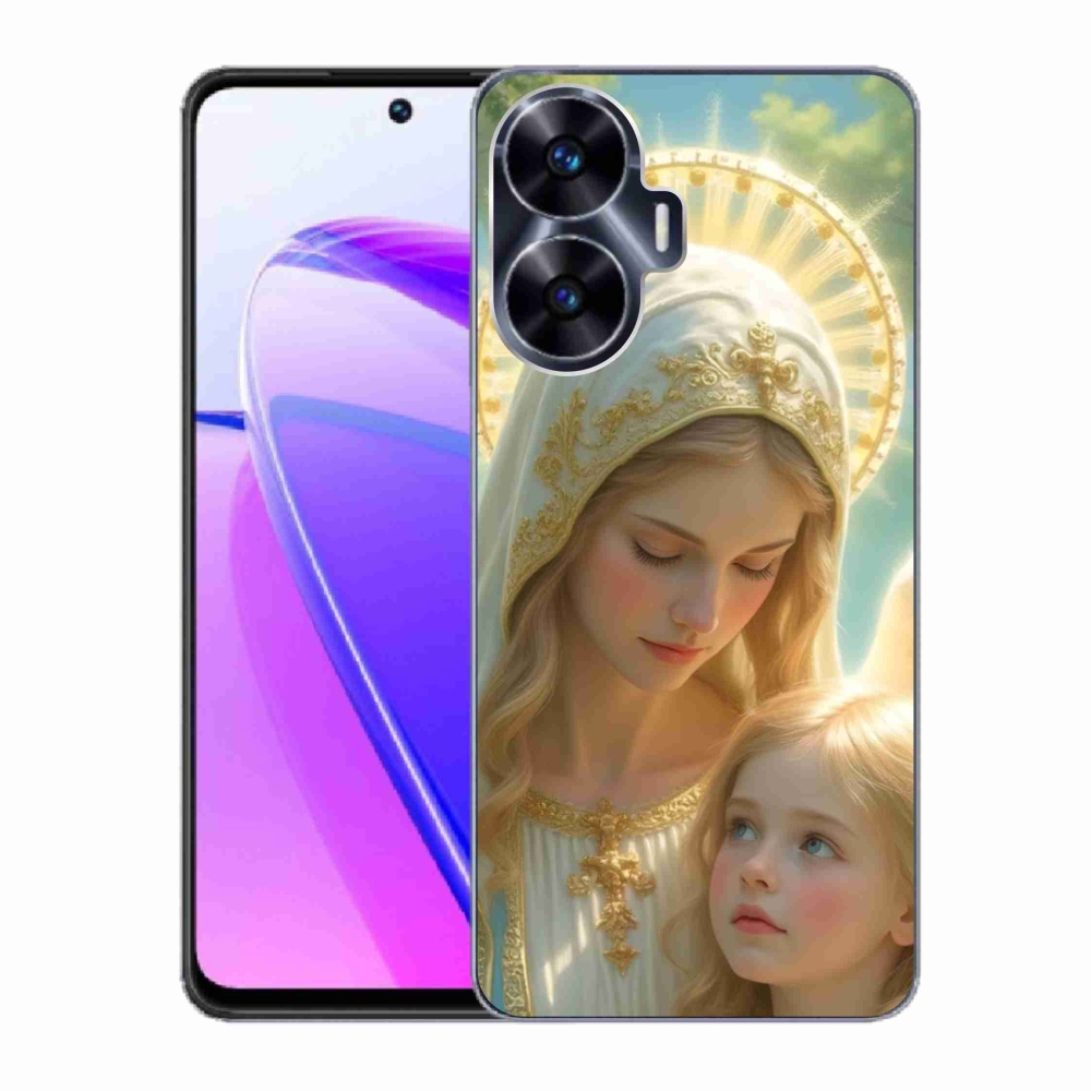 Gélový kryt mmCase na Realme C55 - náboženský motív 2