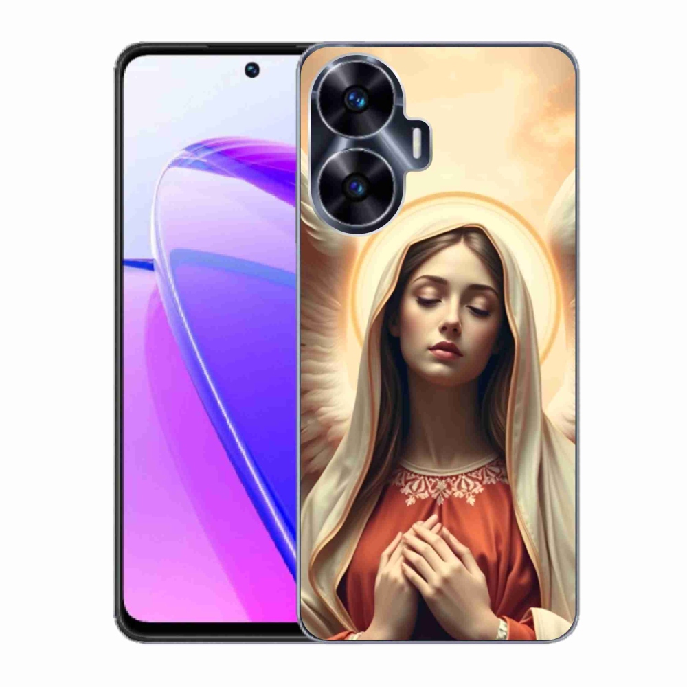 Gélový kryt mmCase na Realme C55 - náboženský motív