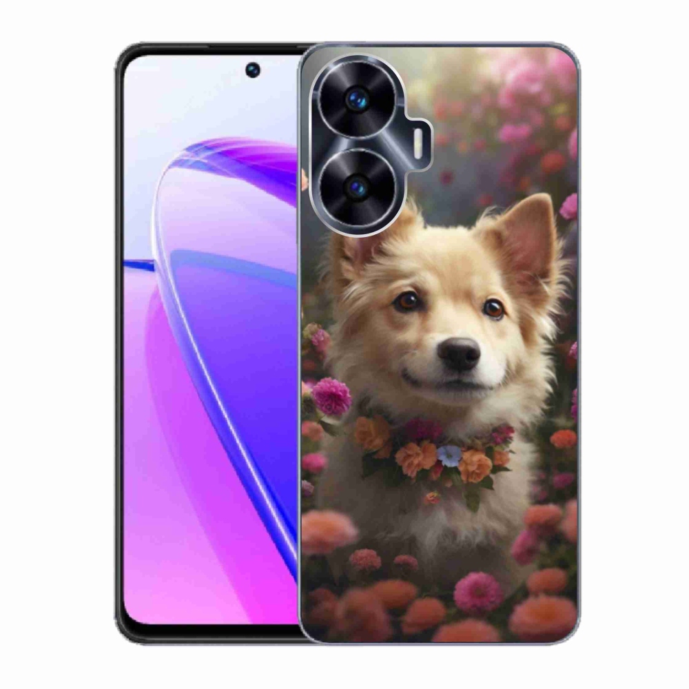 Gélový kryt mmCase na Realme C55 - nemecký špic