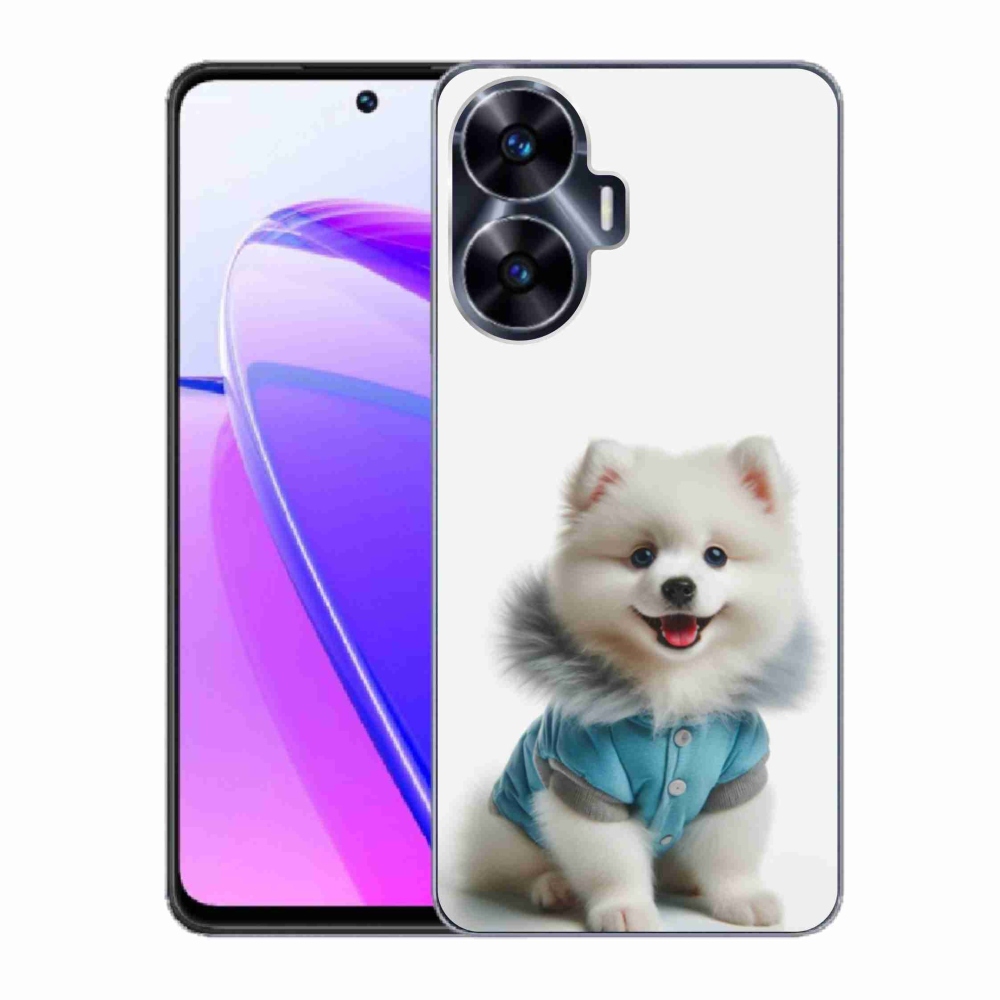 Gélový kryt mmCase na Realme C55 - pomeranian