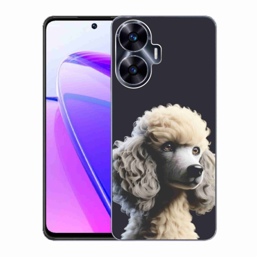 Gélový kryt mmCase na Realme C55 - pudel
