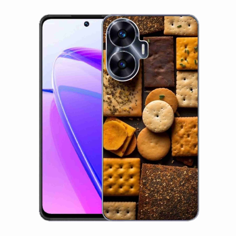 Gélový kryt mmCase na Realme C55 - sušienky