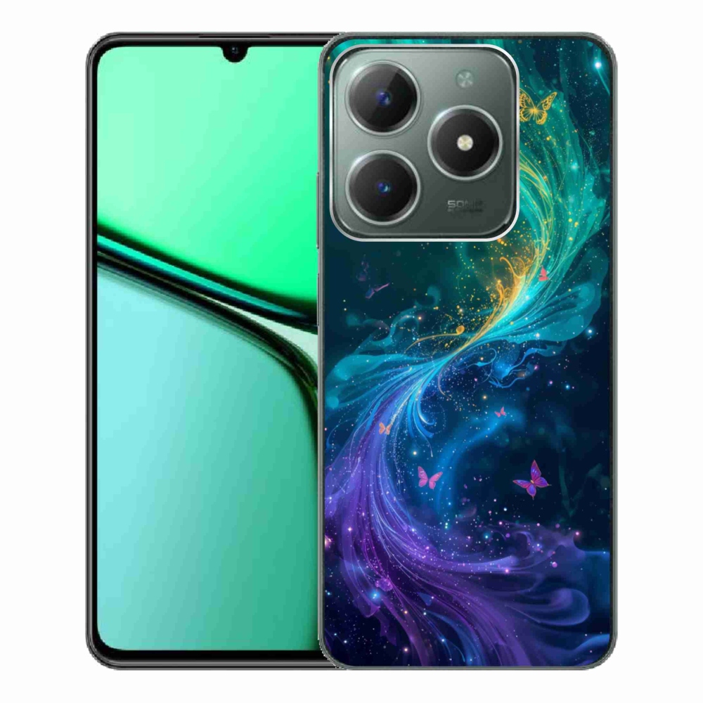 Gélový kryt mmCase na Realme C61 - abstraktný motív 31
