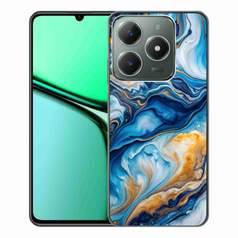 Gélový kryt mmCase na Realme C61 - abstraktný motív 34
