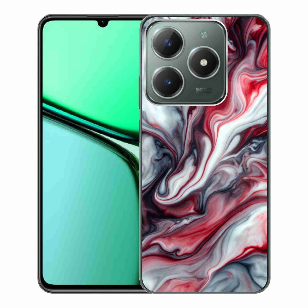 Gélový kryt mmCase na Realme C61 - abstraktný motív 37