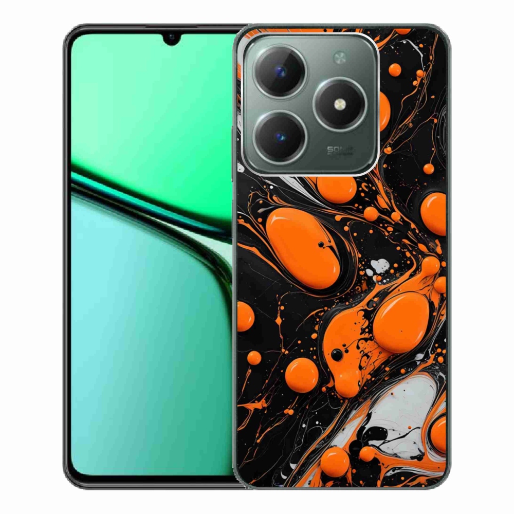 Gélový kryt mmCase na Realme C61 - abstraktný motív 41