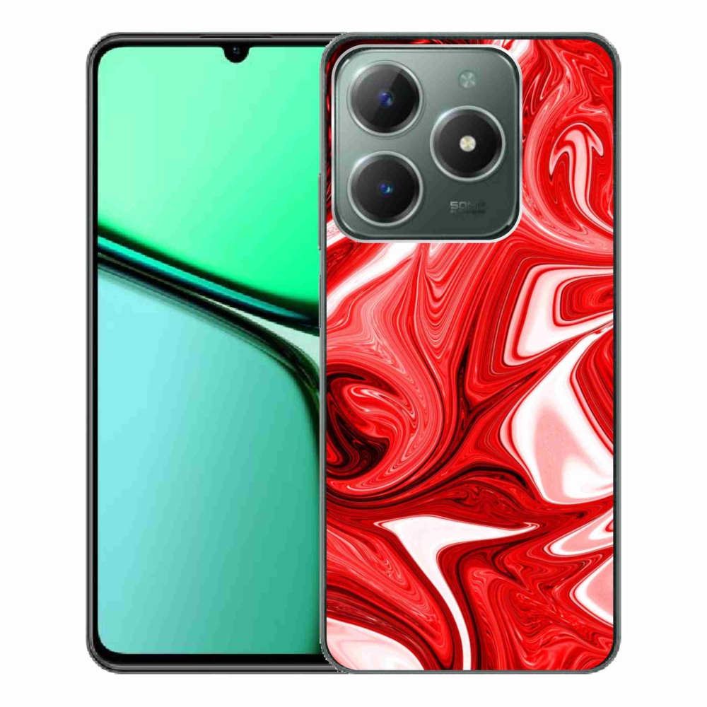 Gélový kryt mmCase na Realme C61 - abstraktný motív 43